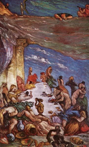 Paul Cezanne The Feast France oil painting art